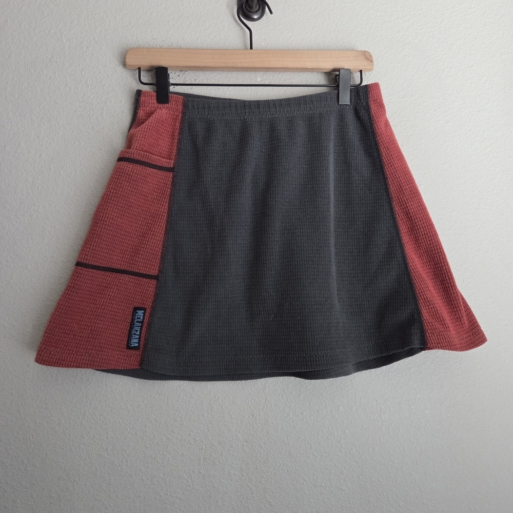 Melanzana Micro Grid Skirt size M